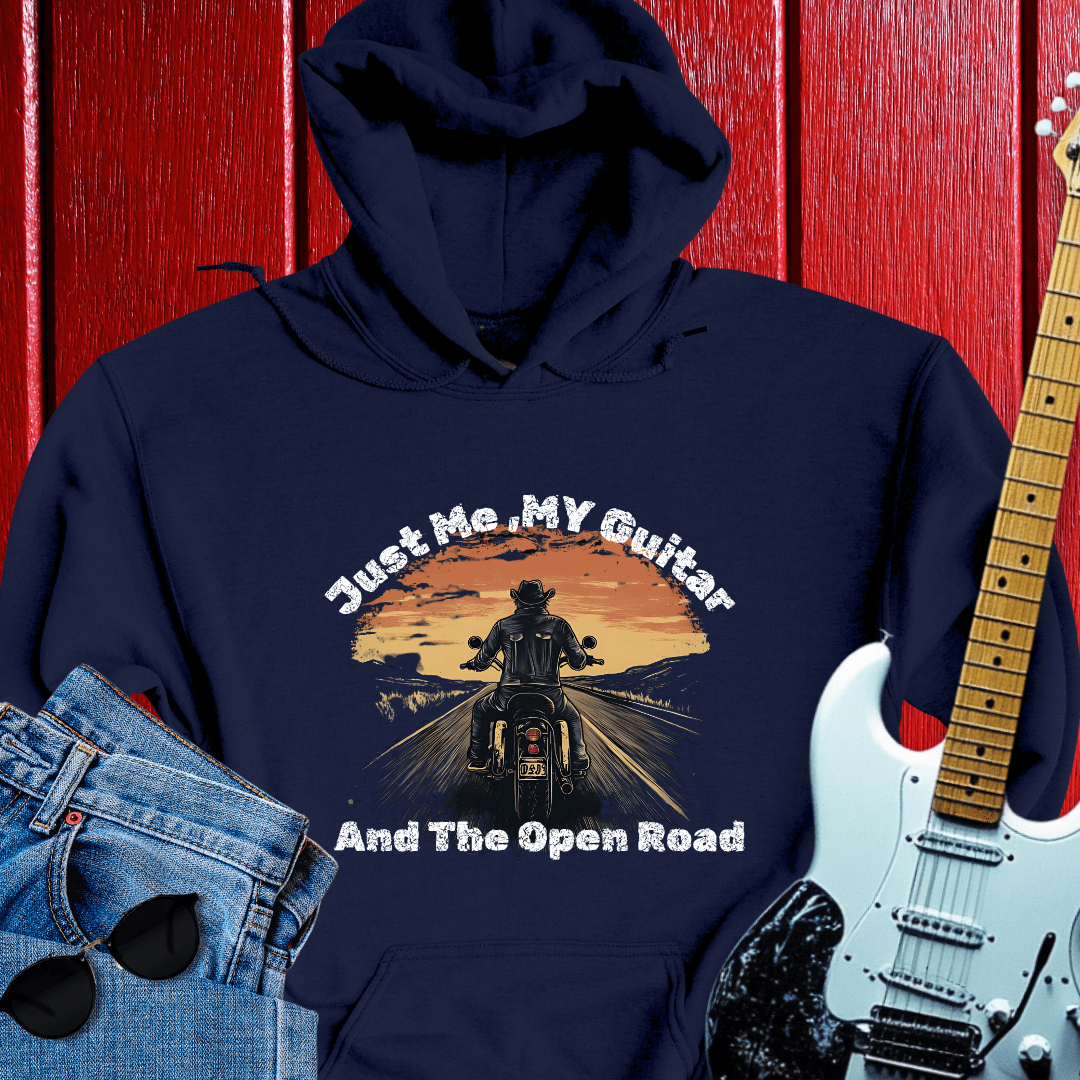 Just Me and My Guitar Hoodie