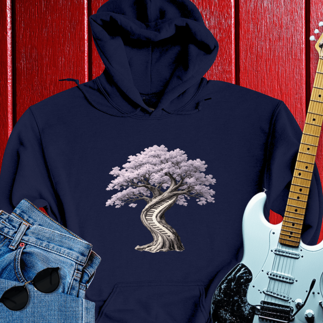 Piano Tree Hoodie