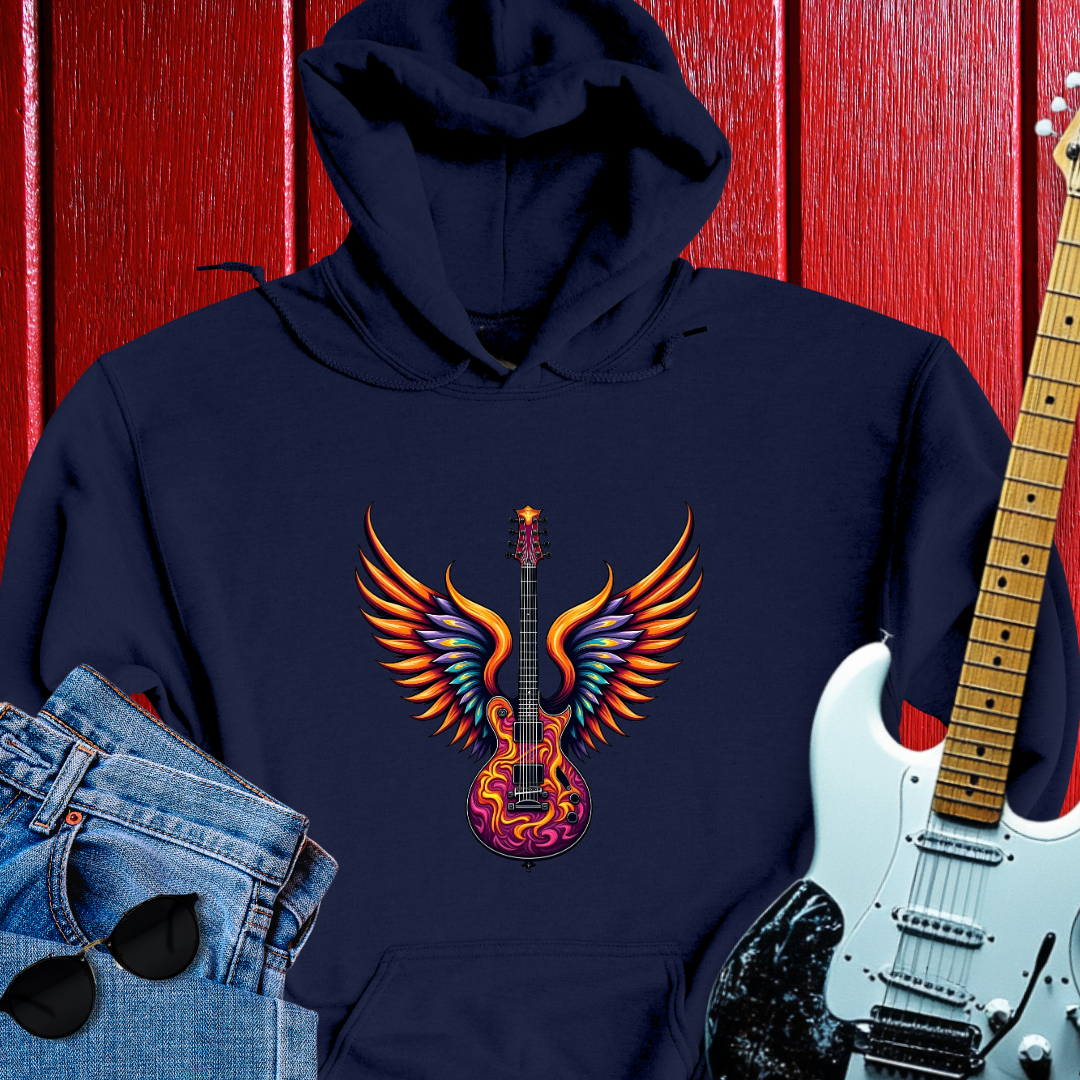 Psychedelic Wings Hoodie