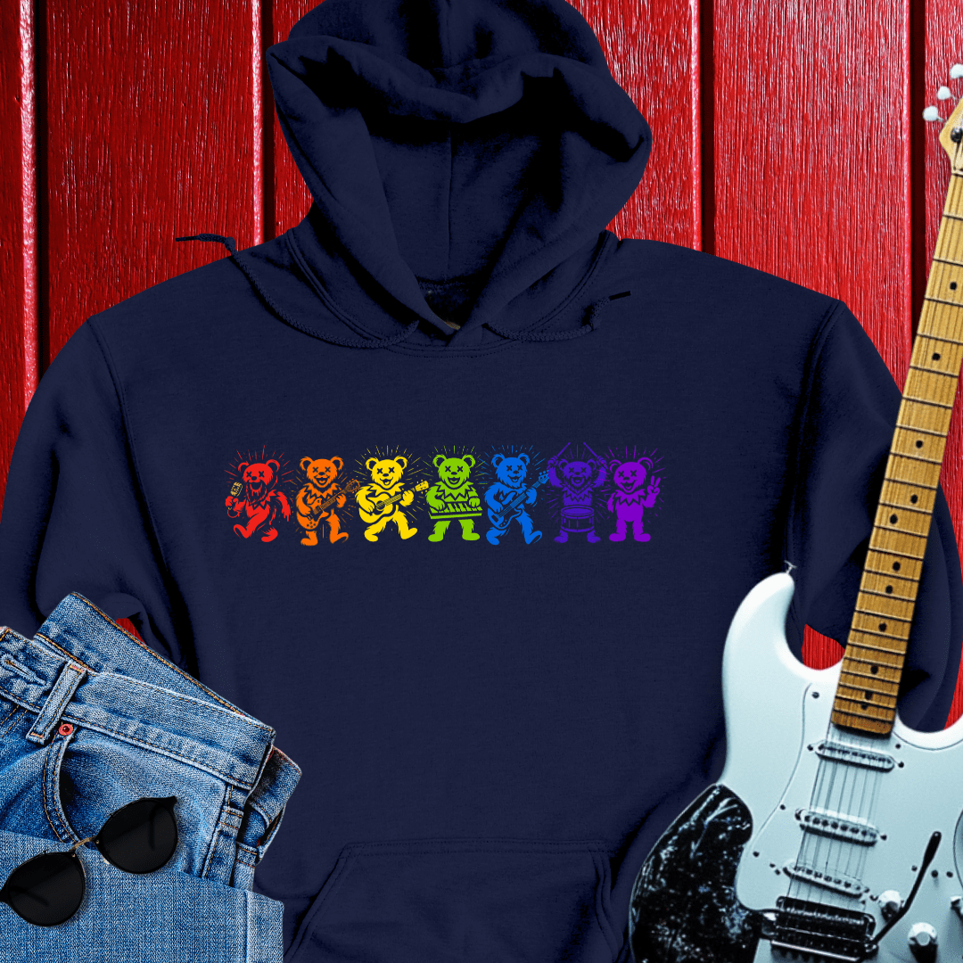 Rainbow Bears Hoodie