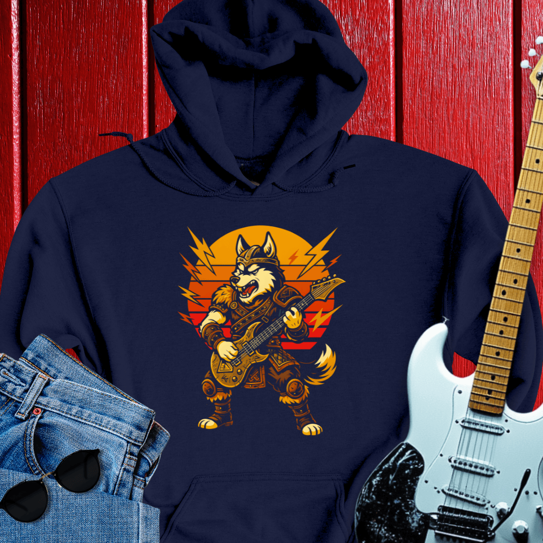 Viking Guitarist Hoodie