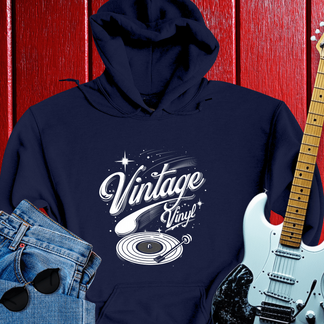 Vintage Vinyl Hoodie