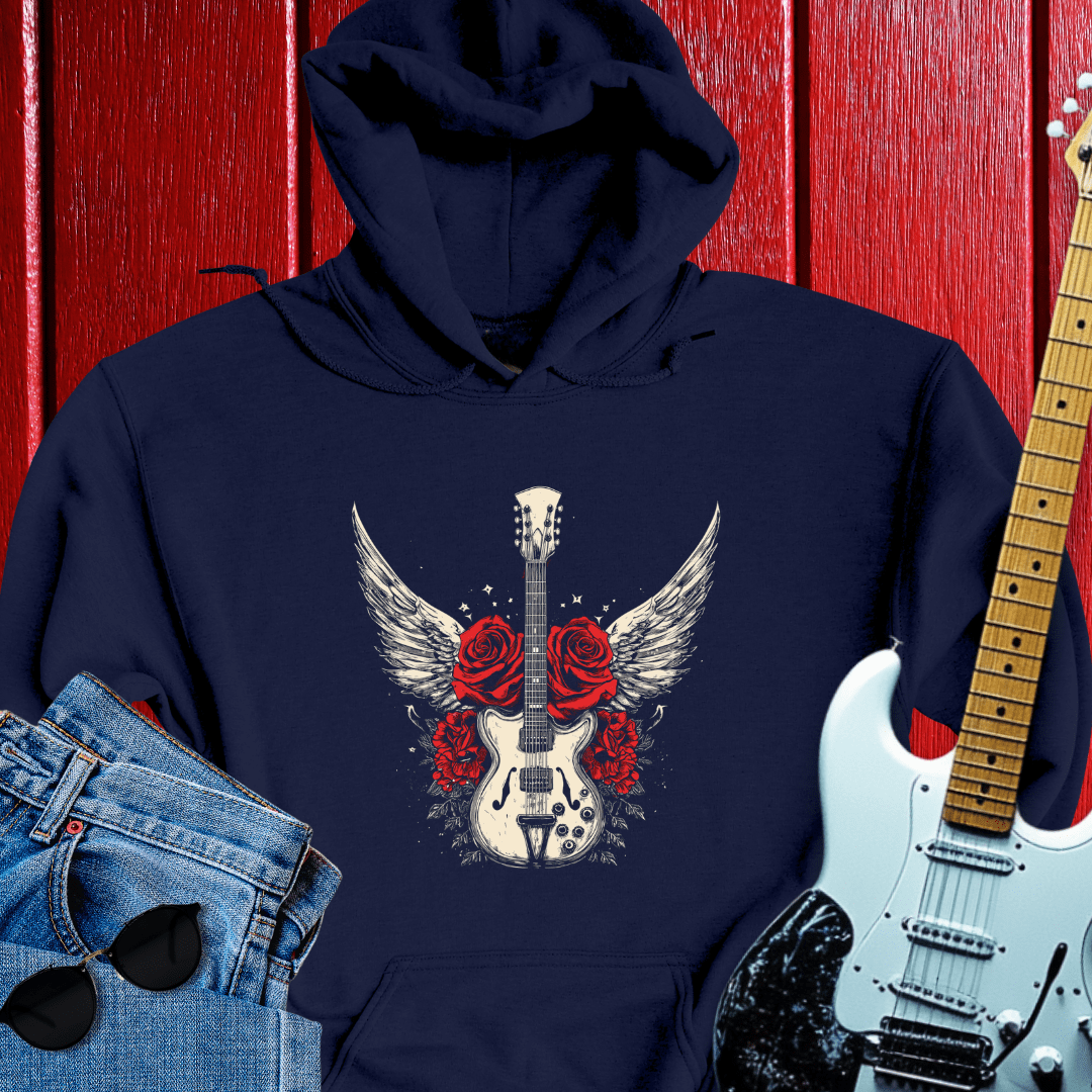 Wings Roses Hoodie
