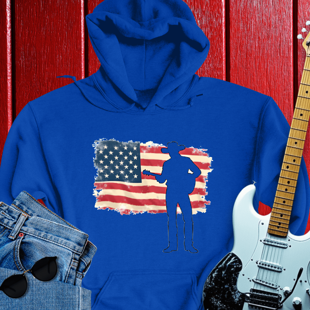 Patriotic Cowboy Hoodie