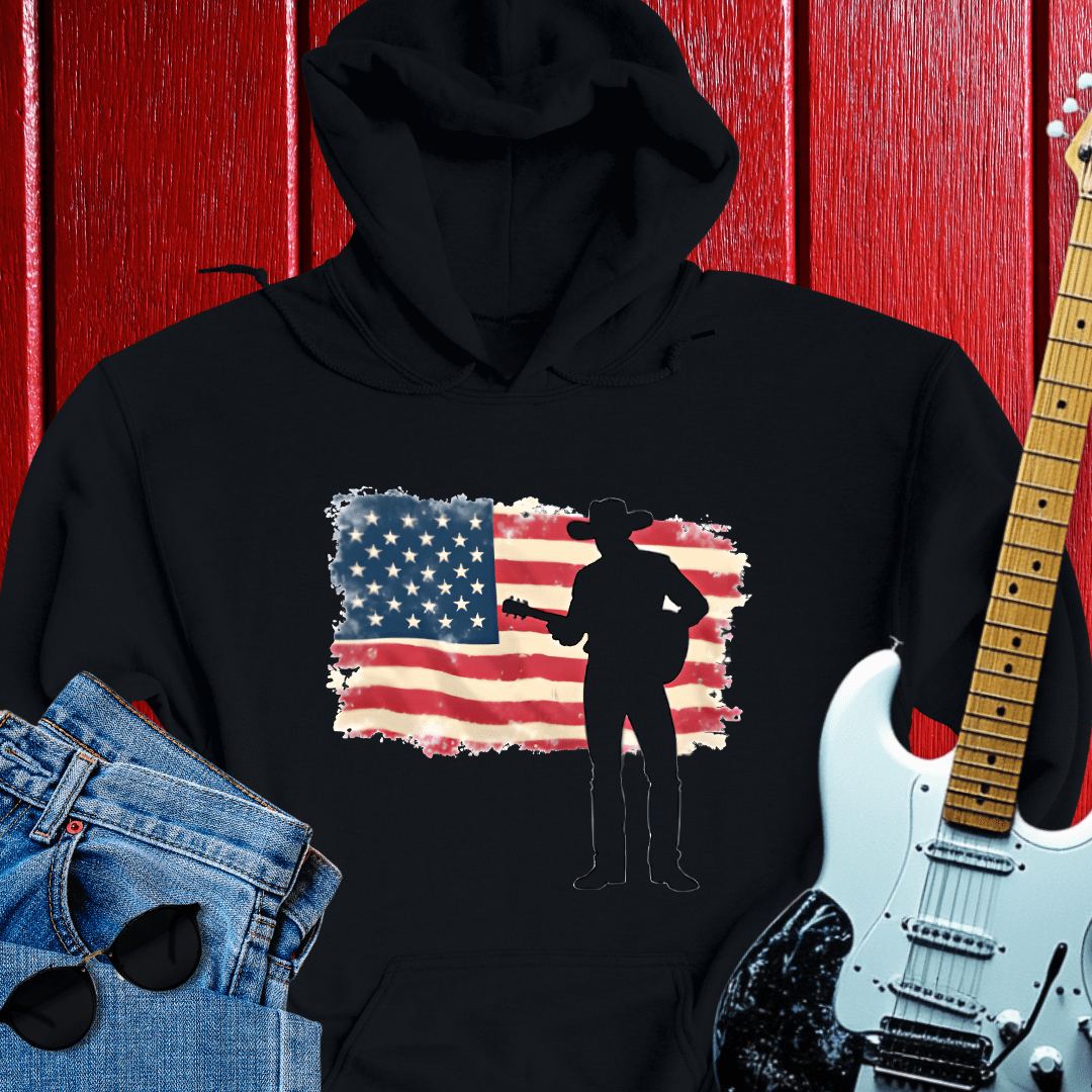 Patriotic Cowboy Hoodie