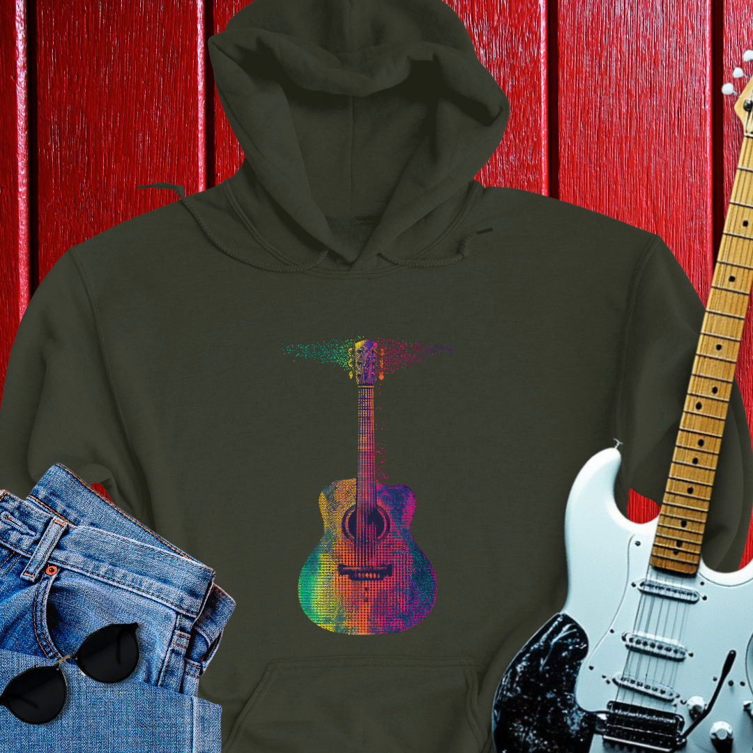 Pix Guitar Hoodie