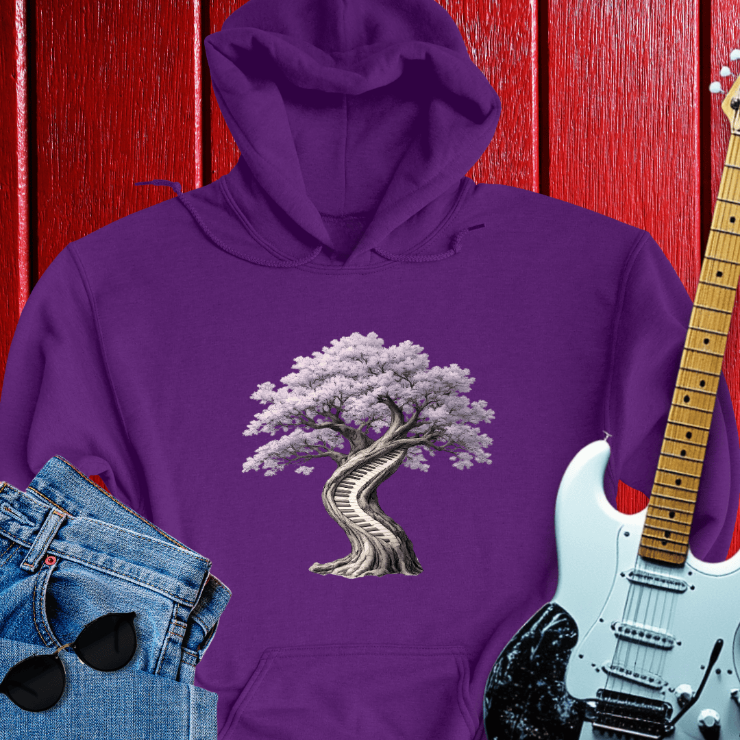 Piano Tree Hoodie
