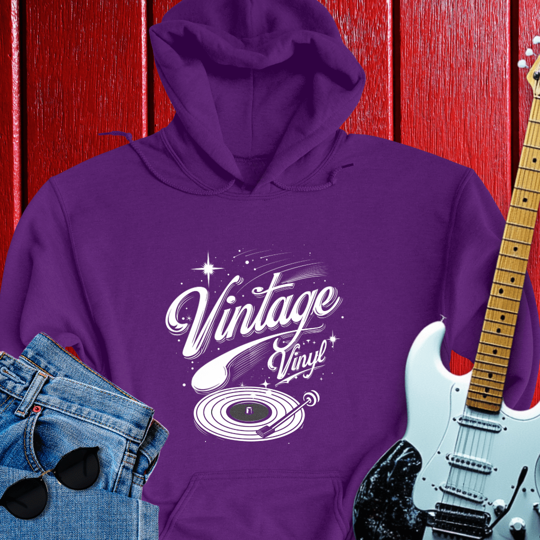 Vintage Vinyl Hoodie