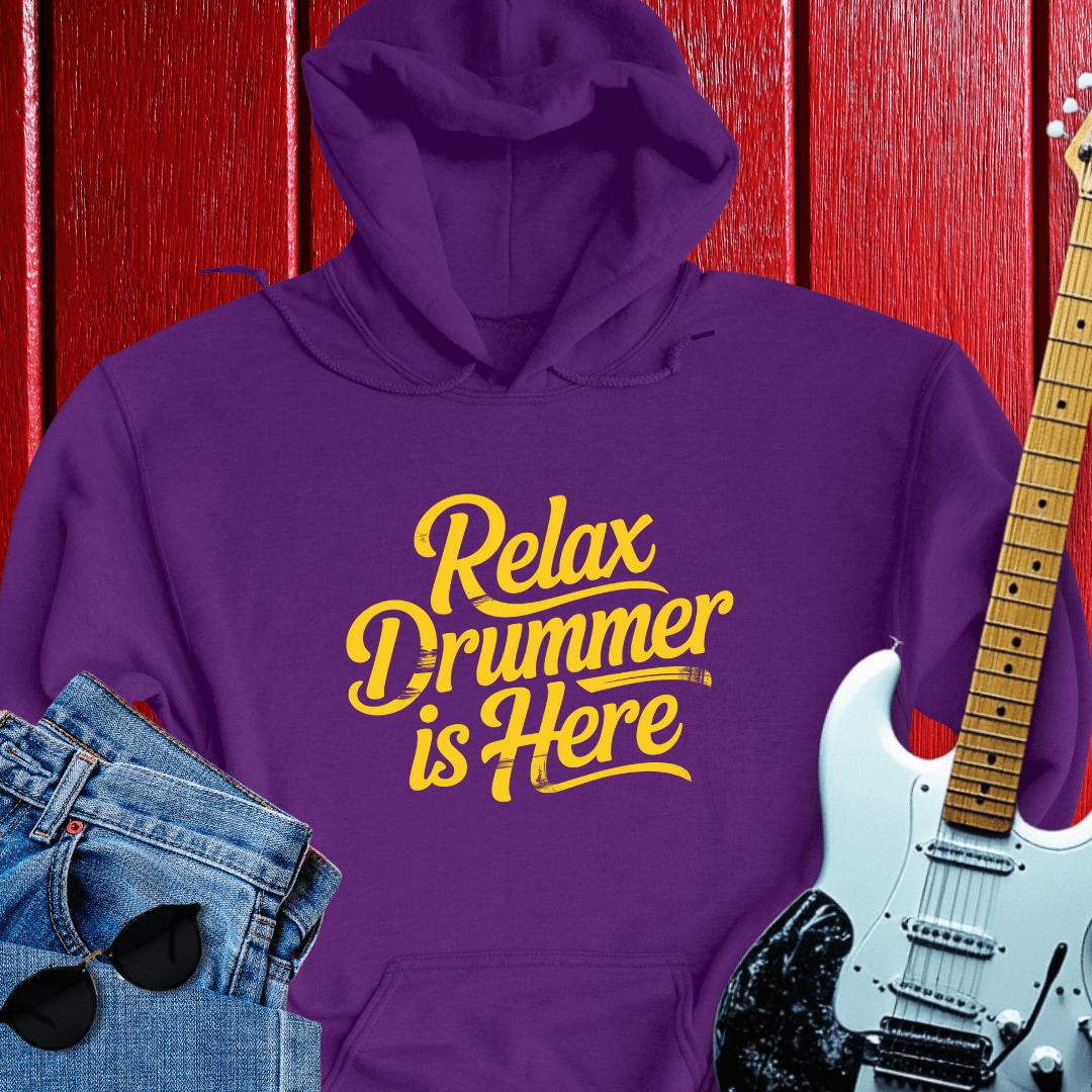 Relax Drum Hoodie