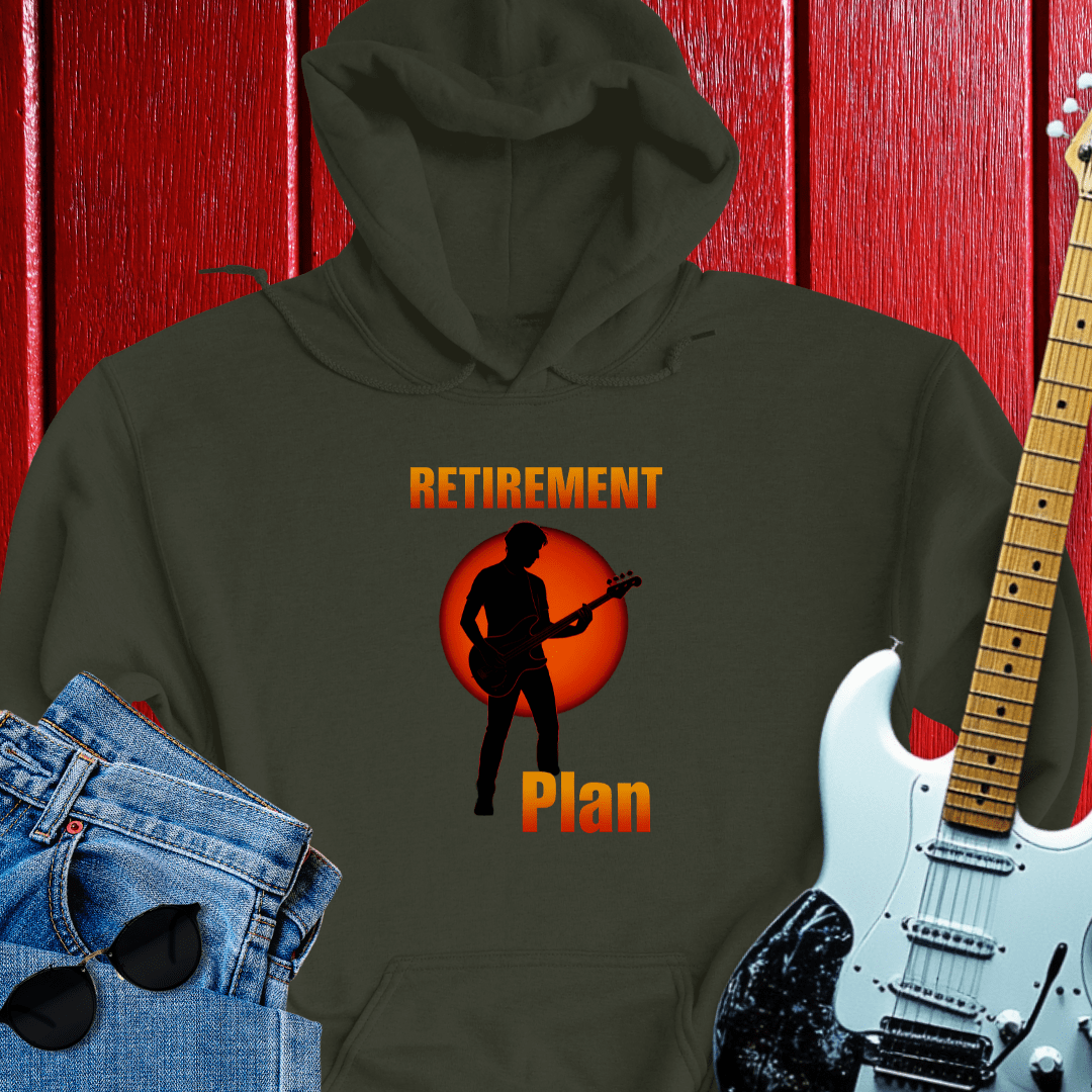 Retirement Bass Hoodie