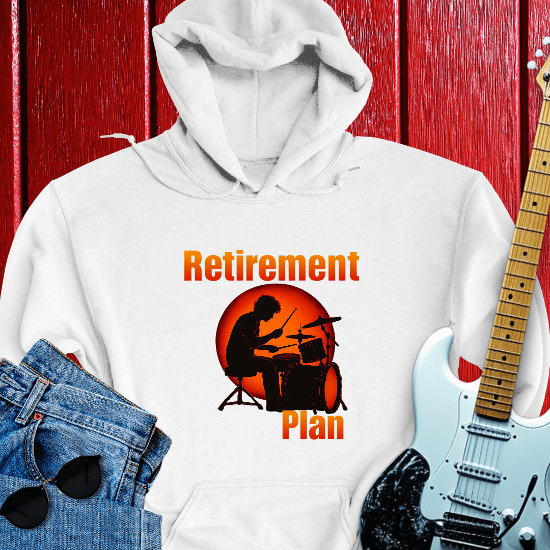 Retirement Drummer Hoodie