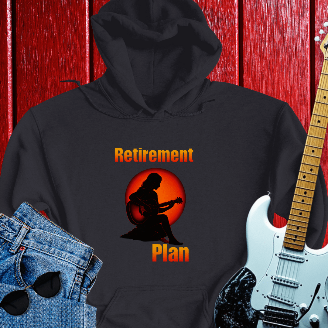 Retirement Guitar Hoodie