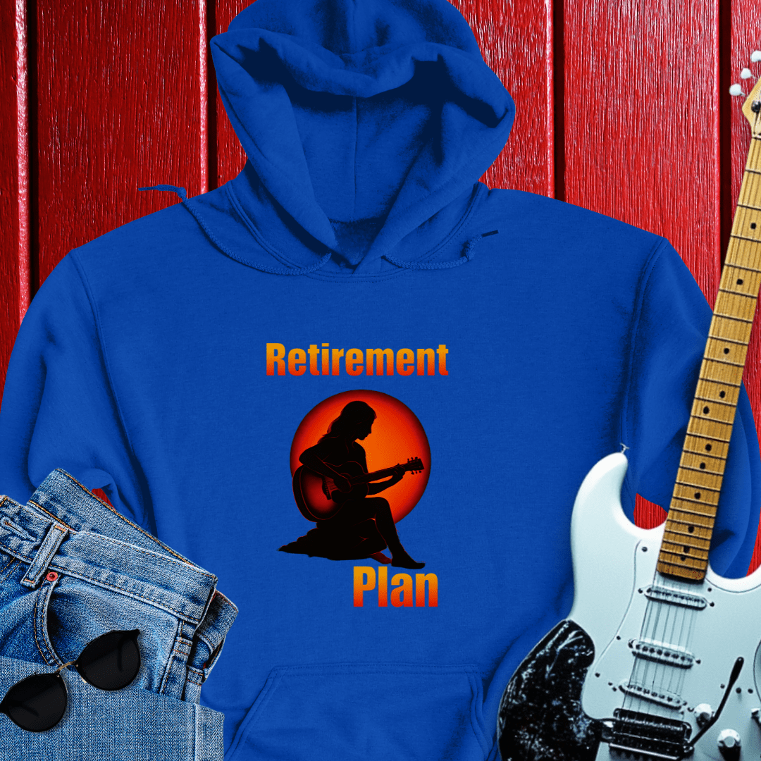 Retirement Guitar Hoodie