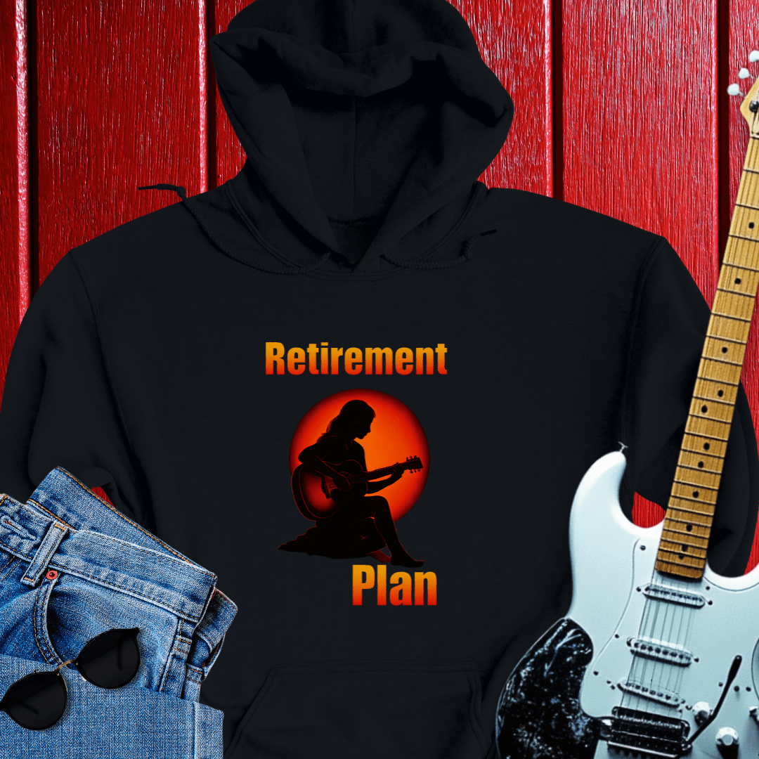 Retirement Guitar Hoodie