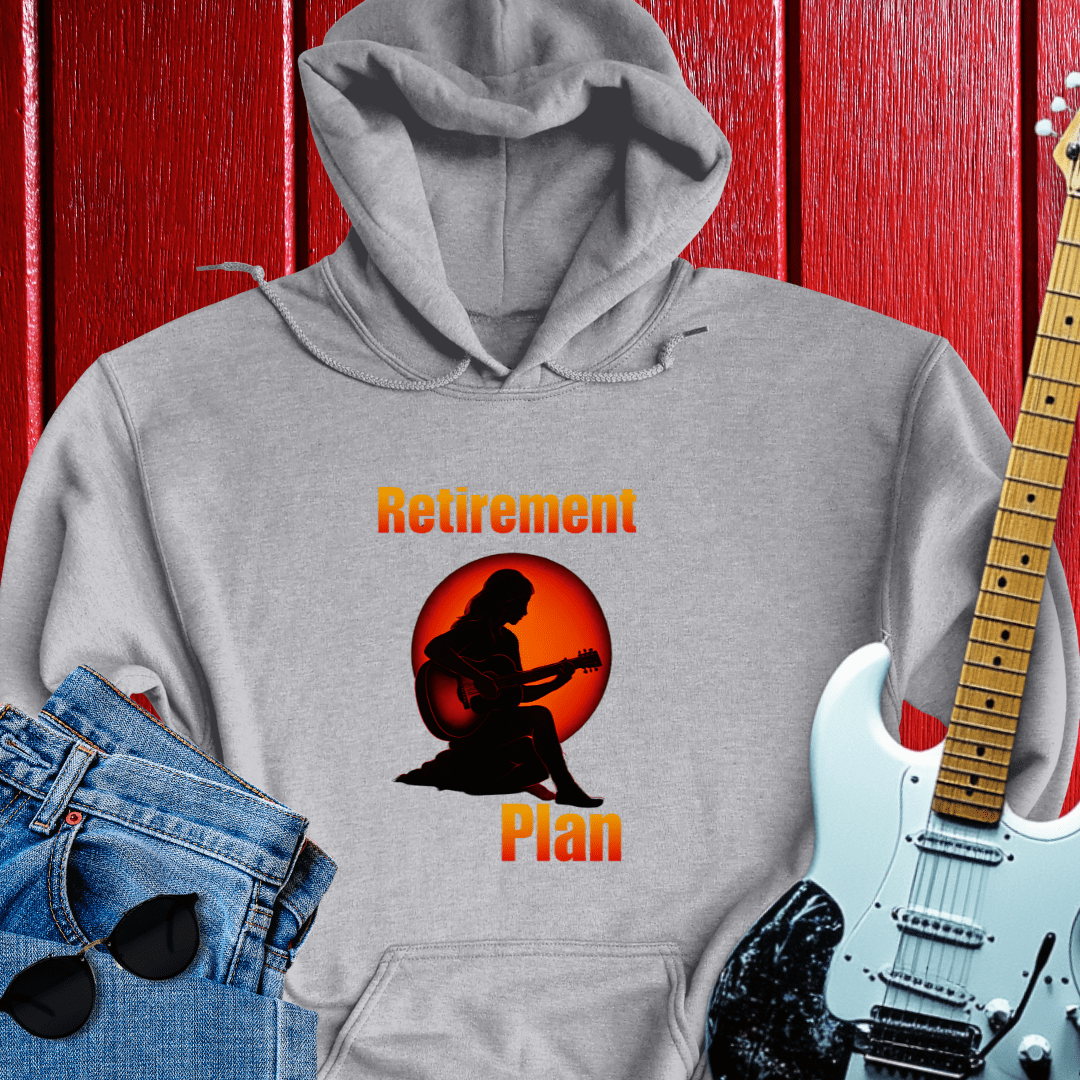 Retirement Guitar Hoodie