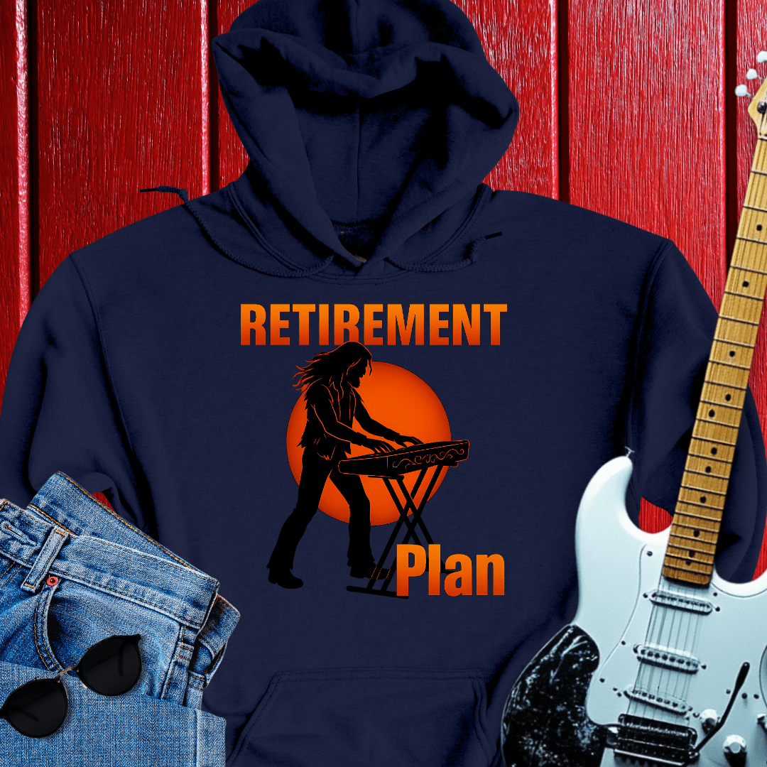 Retirement Keyboard  Hoodie