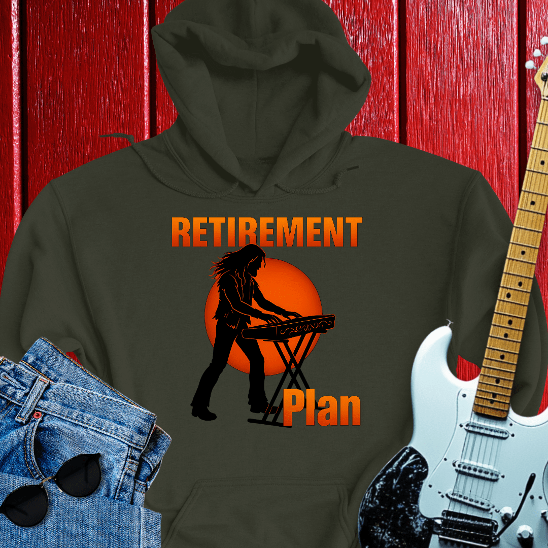 Retirement Keyboard  Hoodie