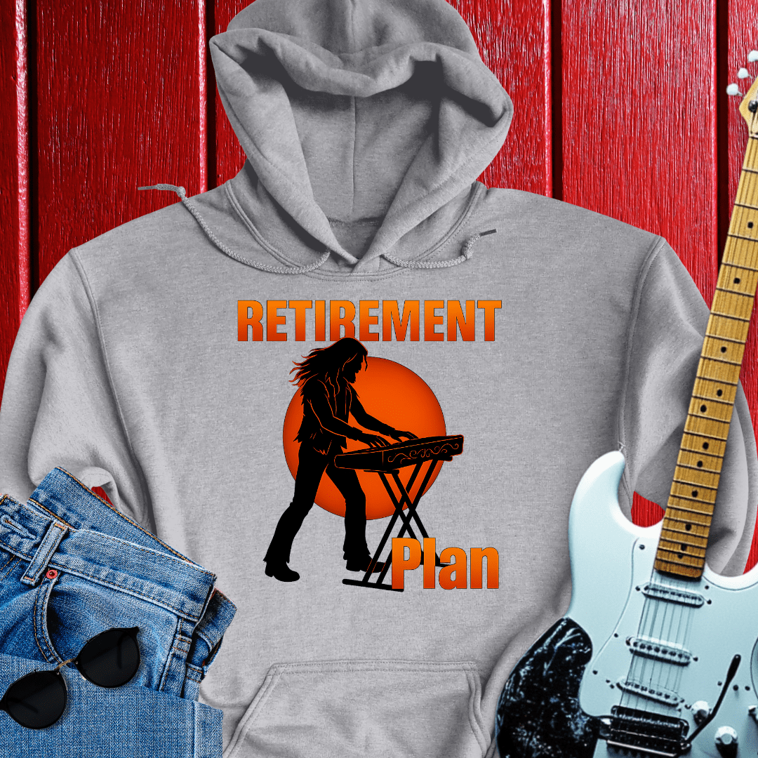 Retirement Keyboard  Hoodie