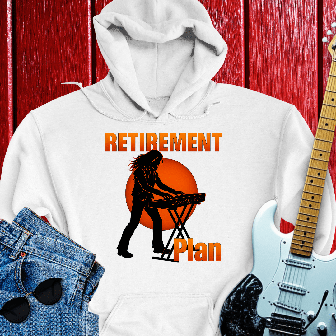 Retirement Keyboard  Hoodie