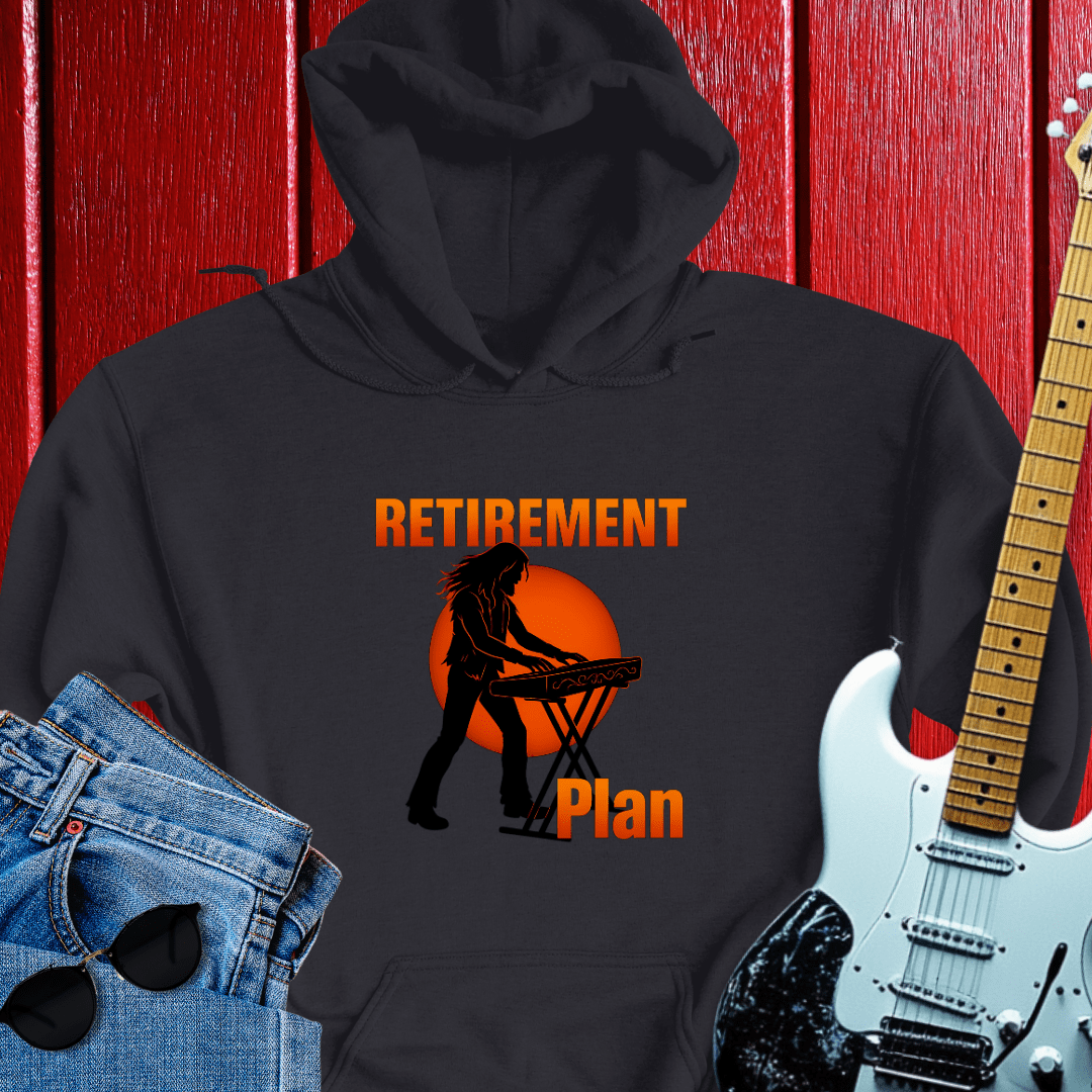 Retirement Keyboard  Hoodie