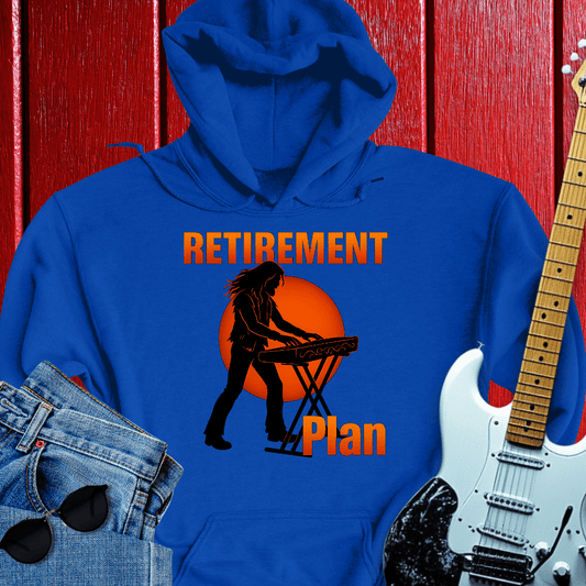 Retirement Keyboard  Hoodie
