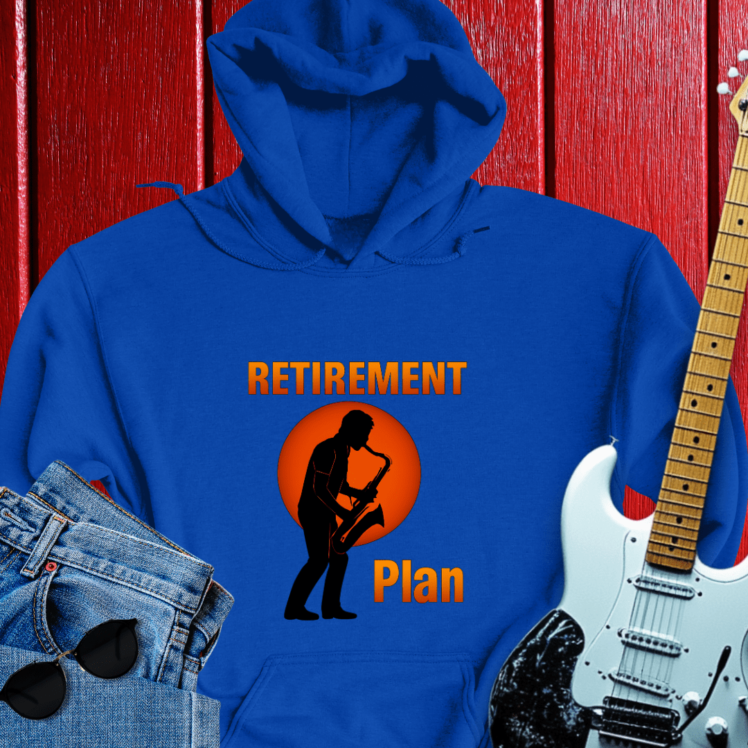 Retirement Saxophone Hoodie