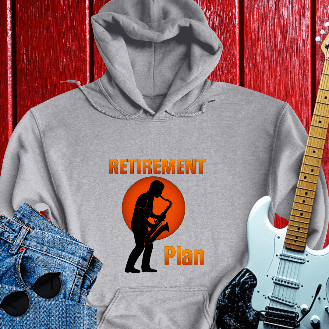 Retirement Saxophone Hoodie