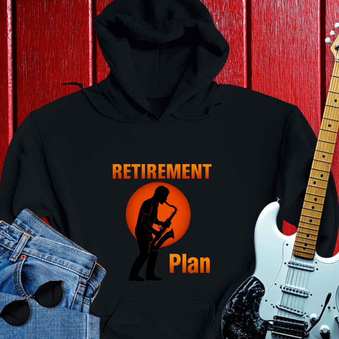 Retirement Saxophone Hoodie