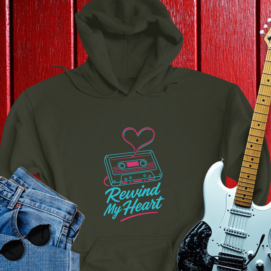 Rewind Heart Hoodie