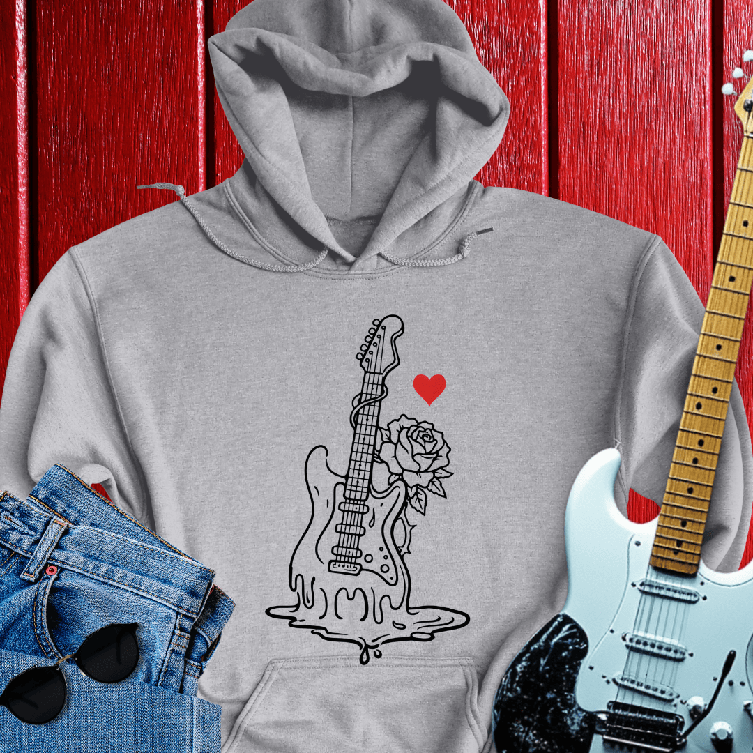 Rose Guitar Hoodie