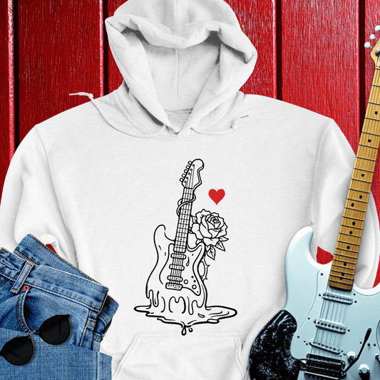 Rose Guitar Hoodie