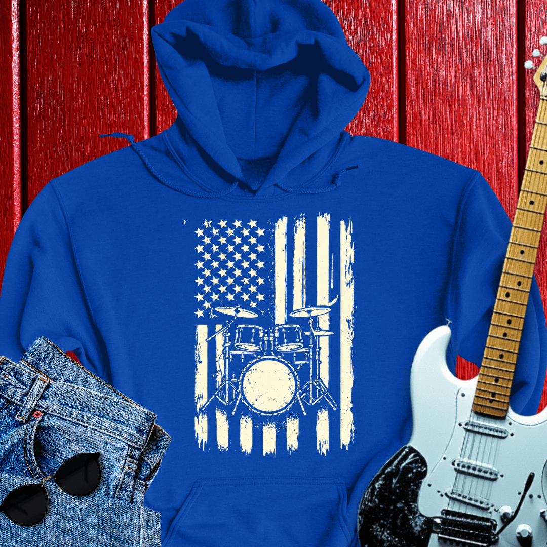 Drum Flag Hoodie