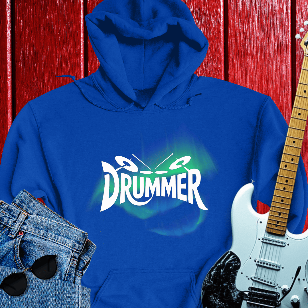 Font Drummer Hoodie