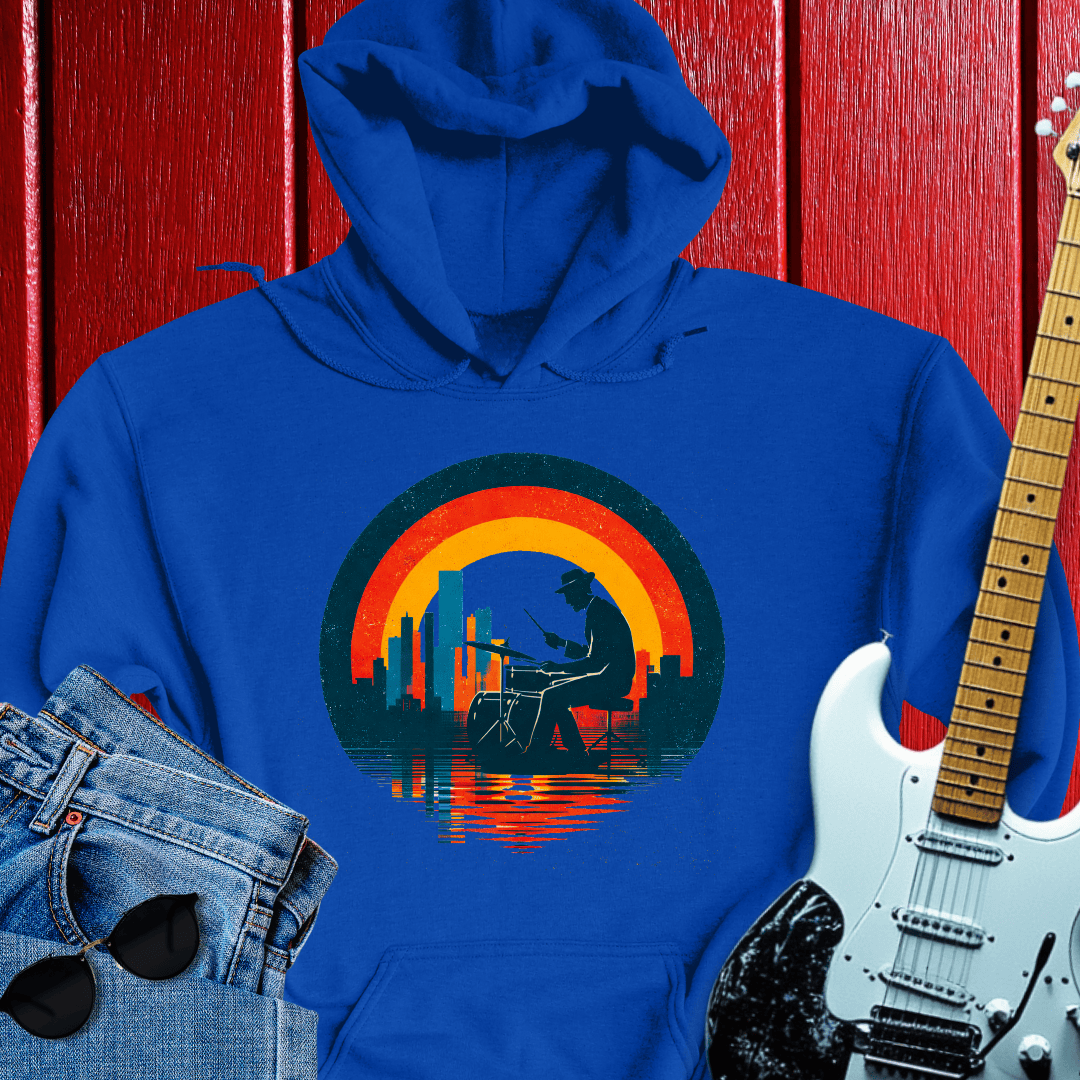 Jazz Drummer Hoodie