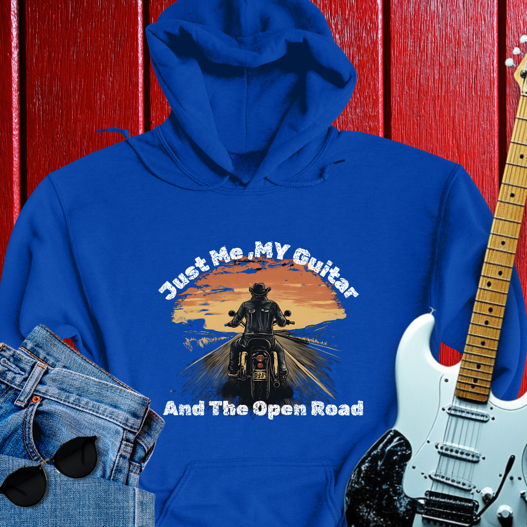 Just Me and My Guitar Hoodie