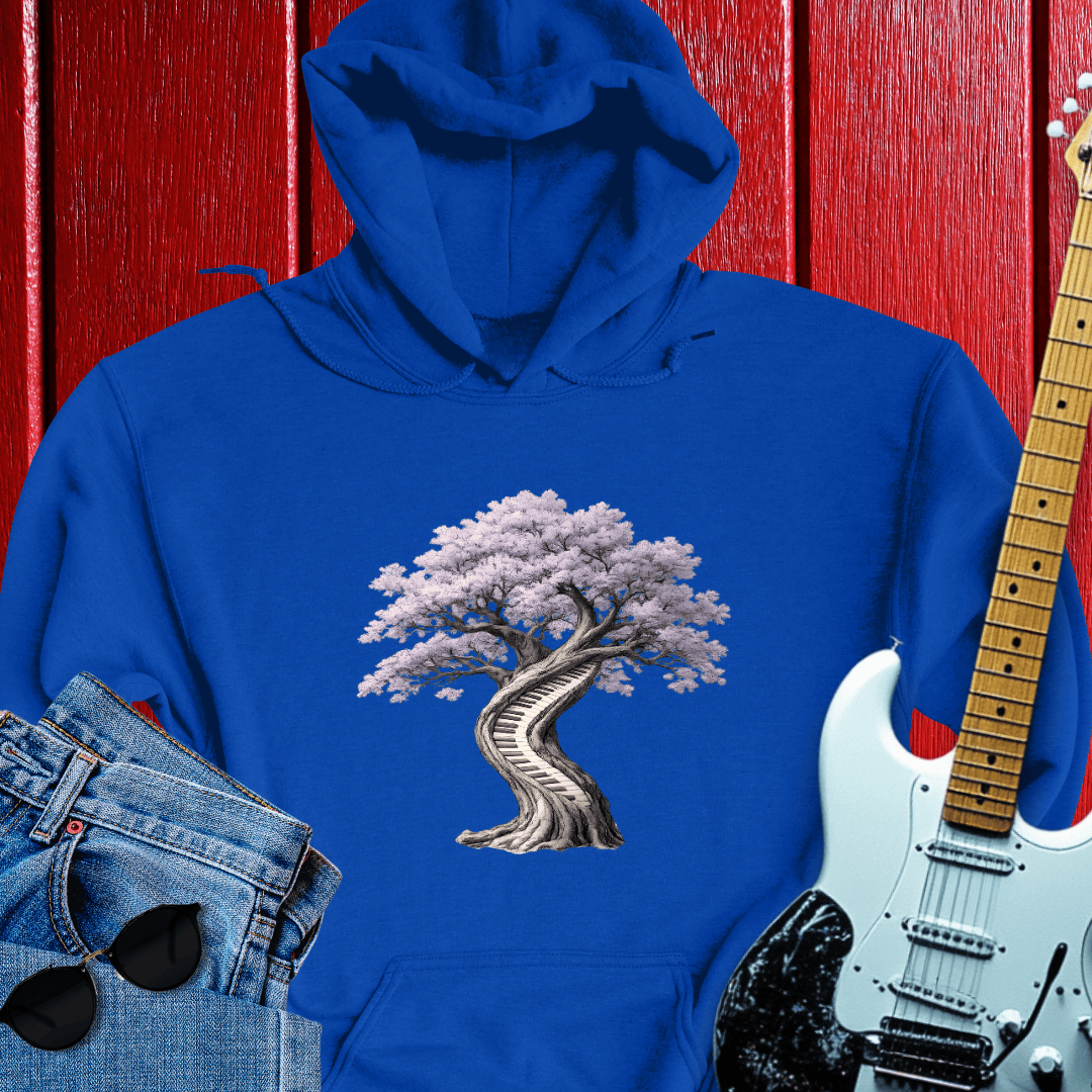 Piano Tree Hoodie