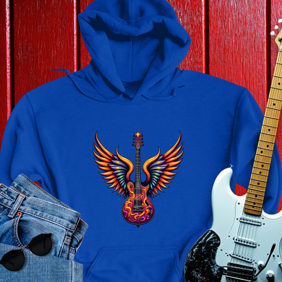 Psychedelic Wings Hoodie