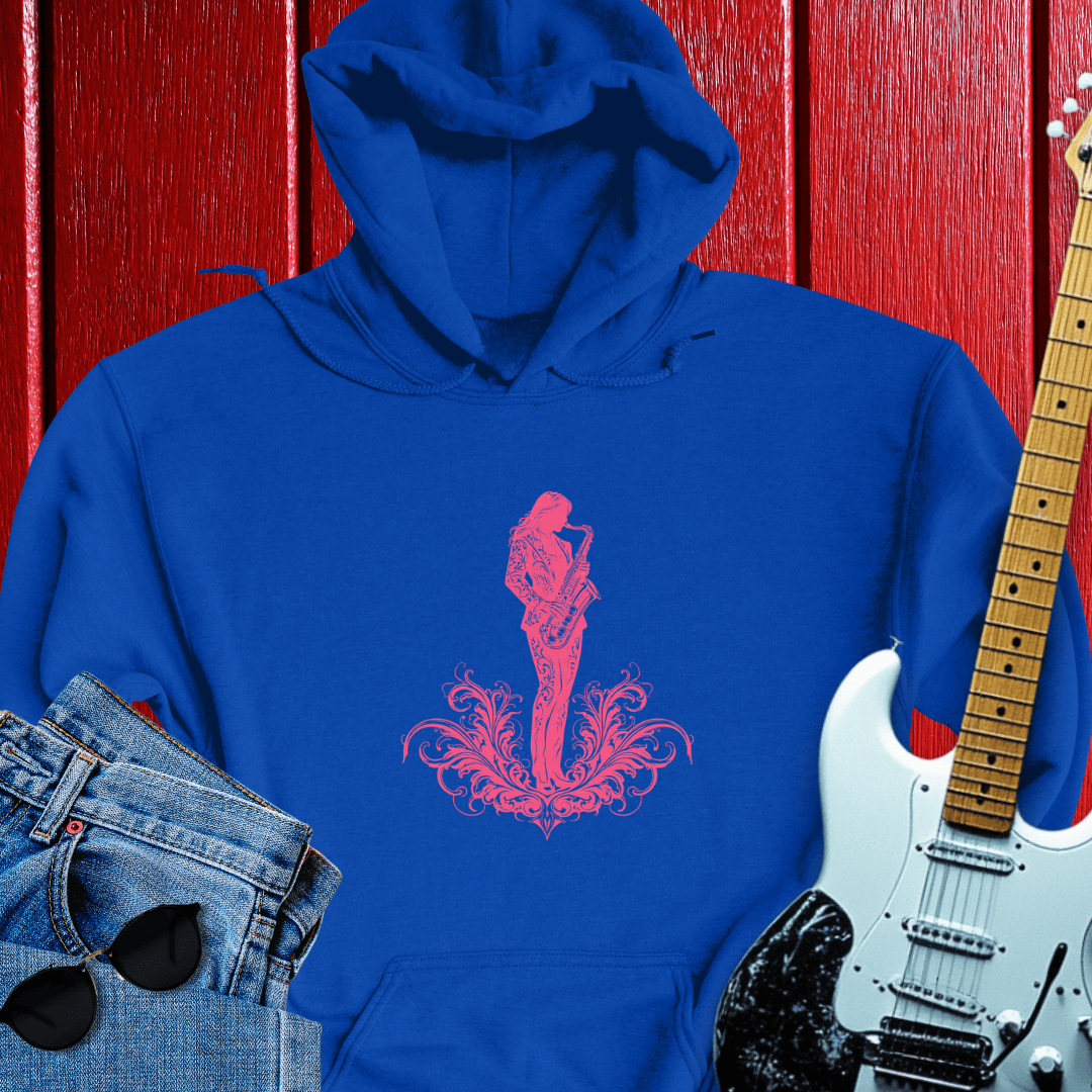 Styled Sax Hoodie