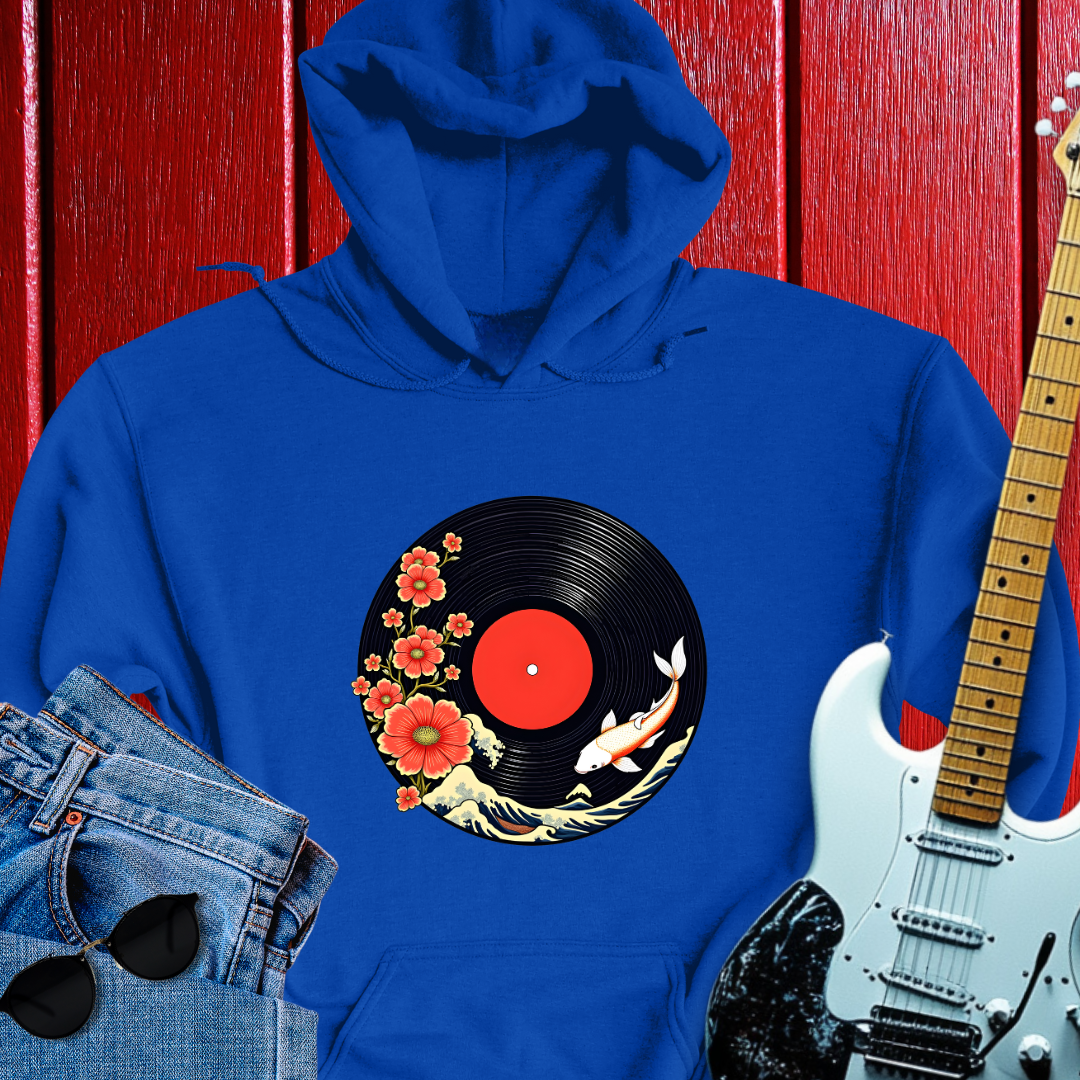 Vinyl Blossom Hoodie
