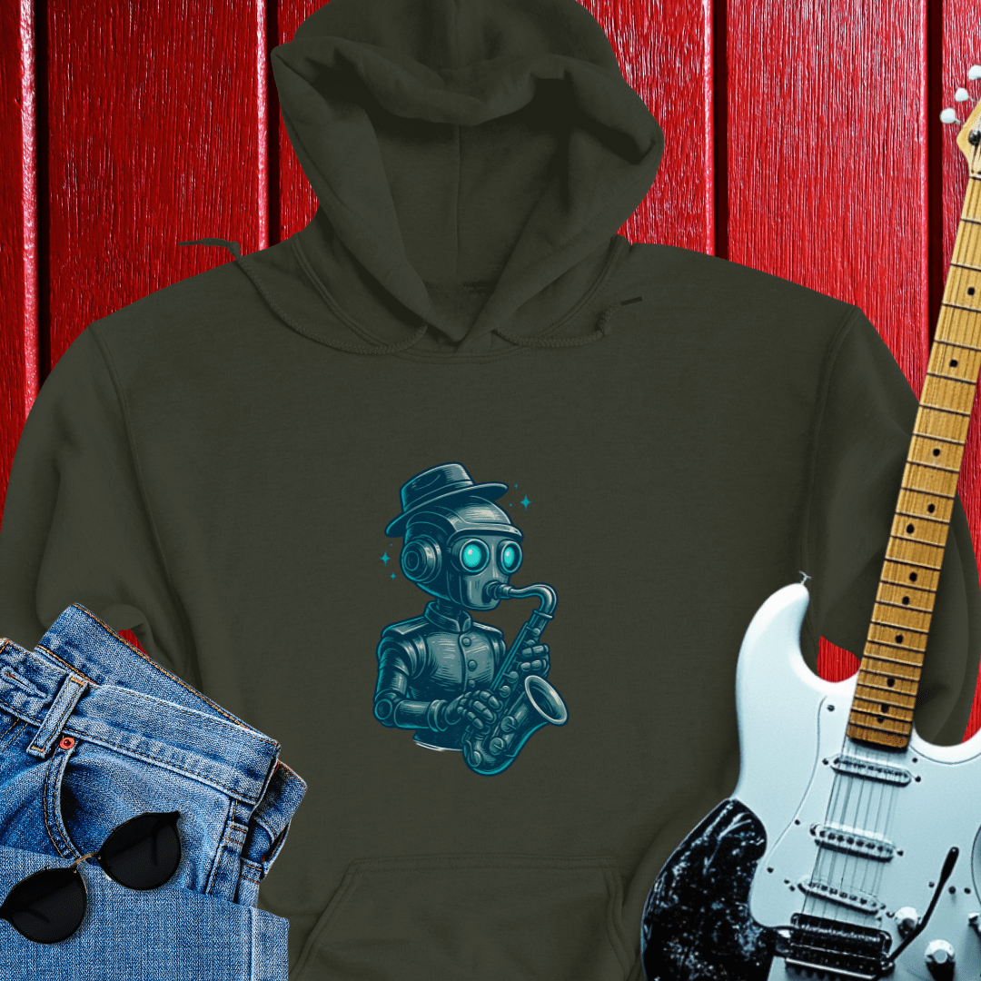 Sax Bot Hoodie