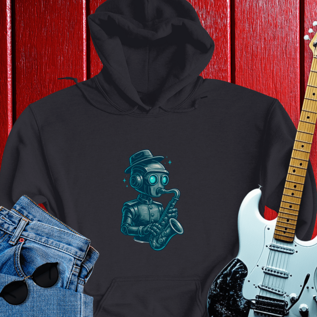 Sax Bot Hoodie