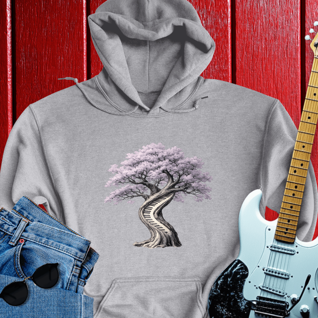 Piano Tree Hoodie