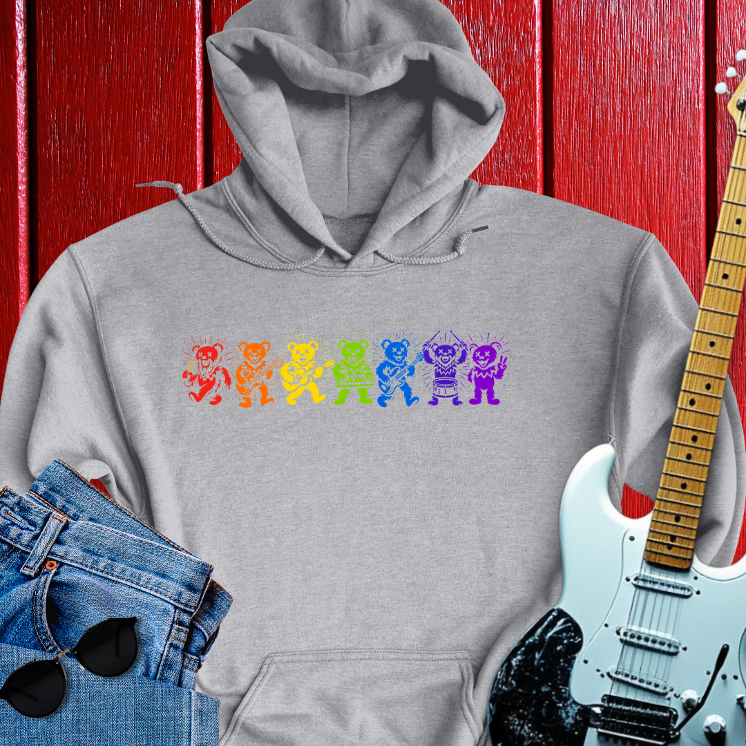 Rainbow Bears Hoodie