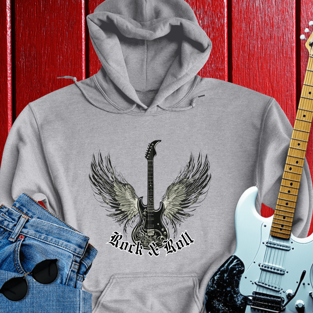Winged Guitar Hoodie