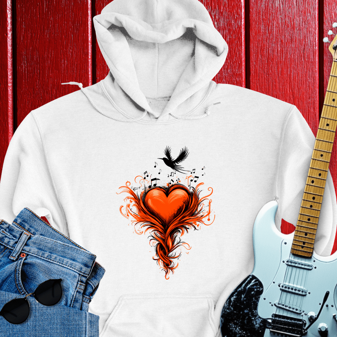 Birds Heart Song Hoodie