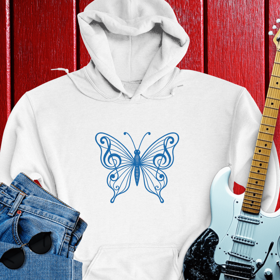 Clef Butterfly Hoodie