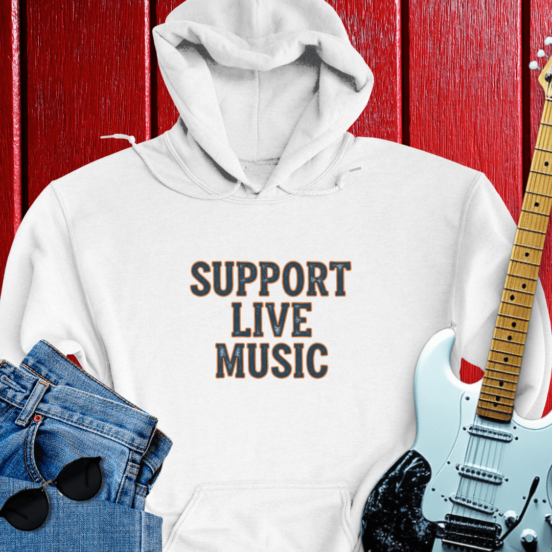 Distressed Support Hoodie