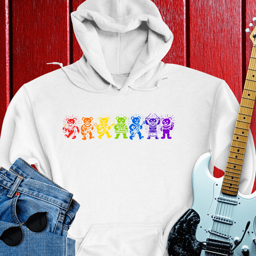 Rainbow Bears Hoodie
