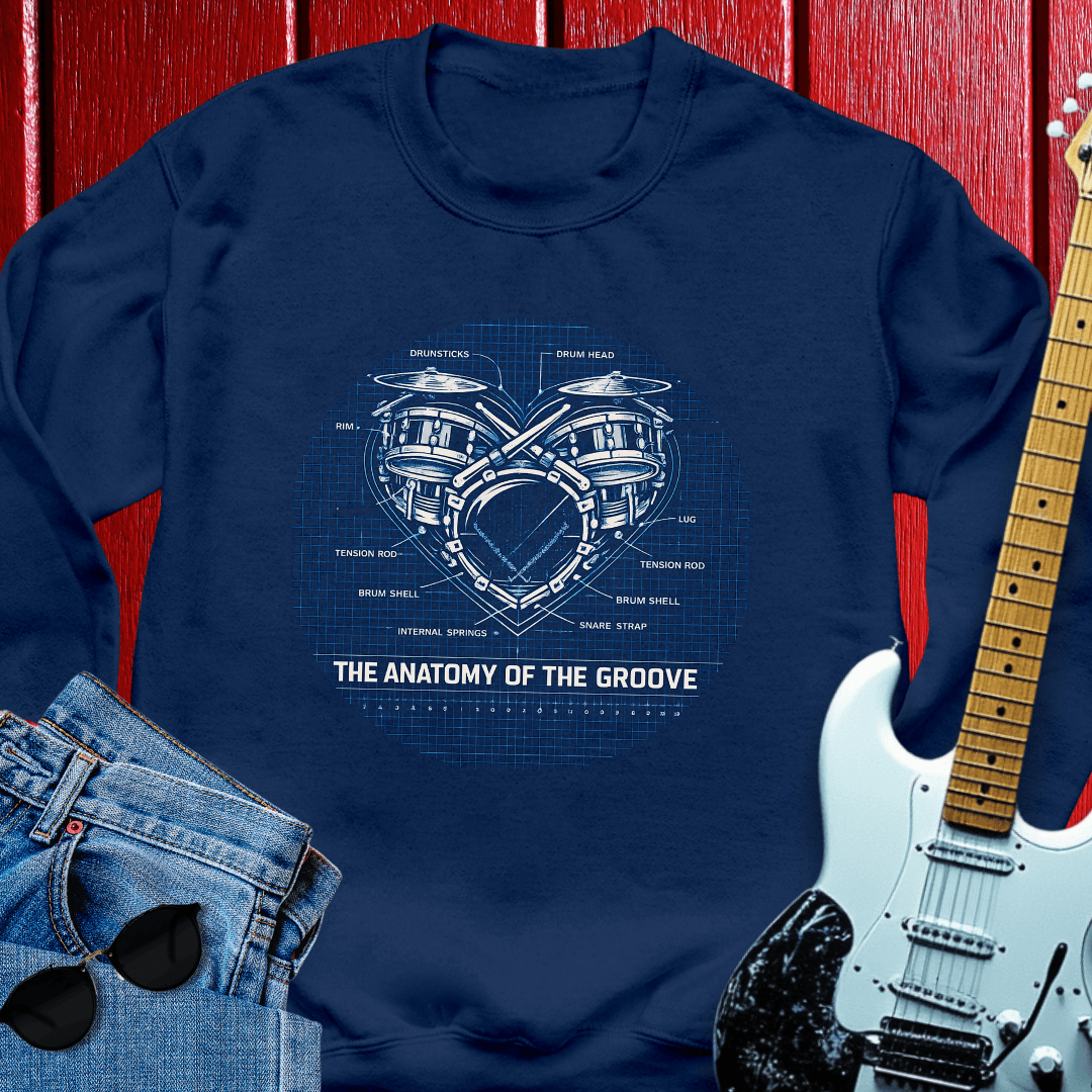 Anatomy Groove Crewneck