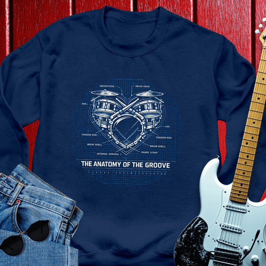 Anatomy Groove Crewneck